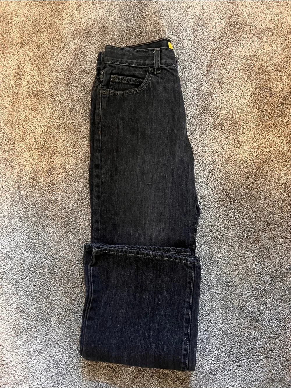 Old Navy Boot Cut Black Jeans Boys Size 14 Regular